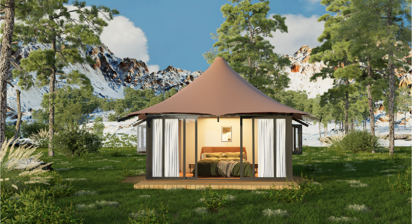 四边形帐篷（江南忆）